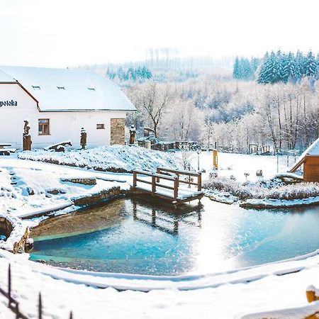 Penzion U Černého Potoka Nová Lhota Exterior foto