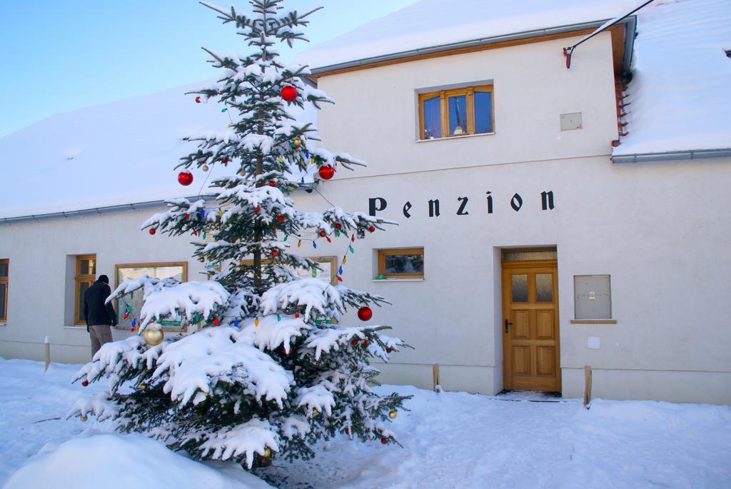 Penzion U Černého Potoka Nová Lhota Exterior foto