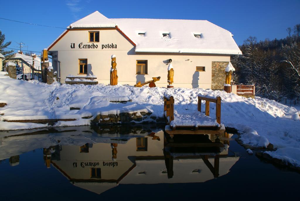 Penzion U Černého Potoka Nová Lhota Exterior foto