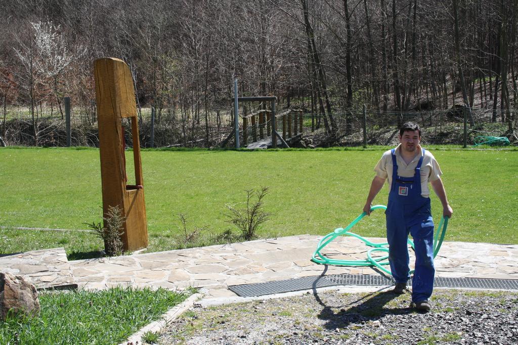 Penzion U Černého Potoka Nová Lhota Exterior foto