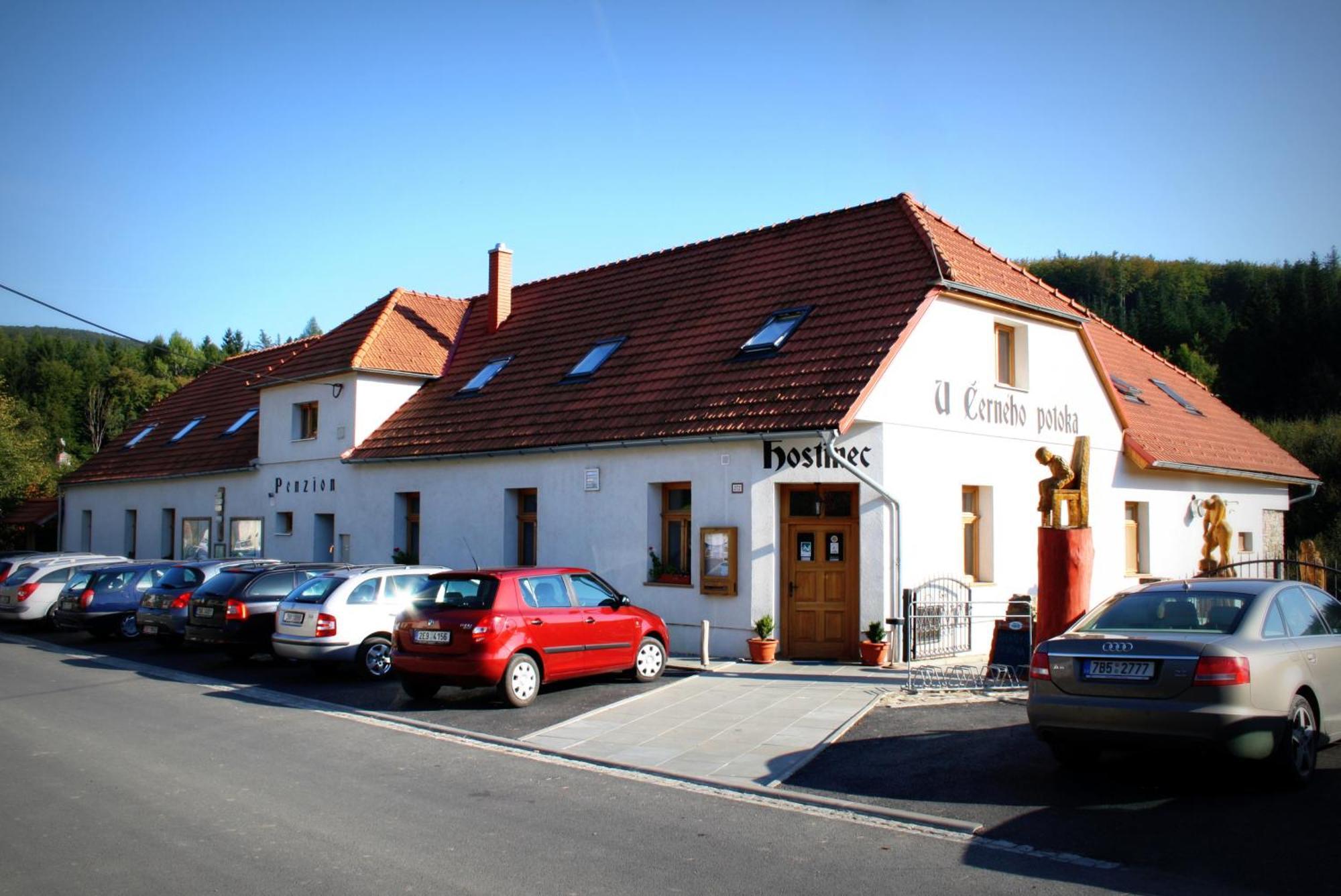 Penzion U Černého Potoka Nová Lhota Exterior foto
