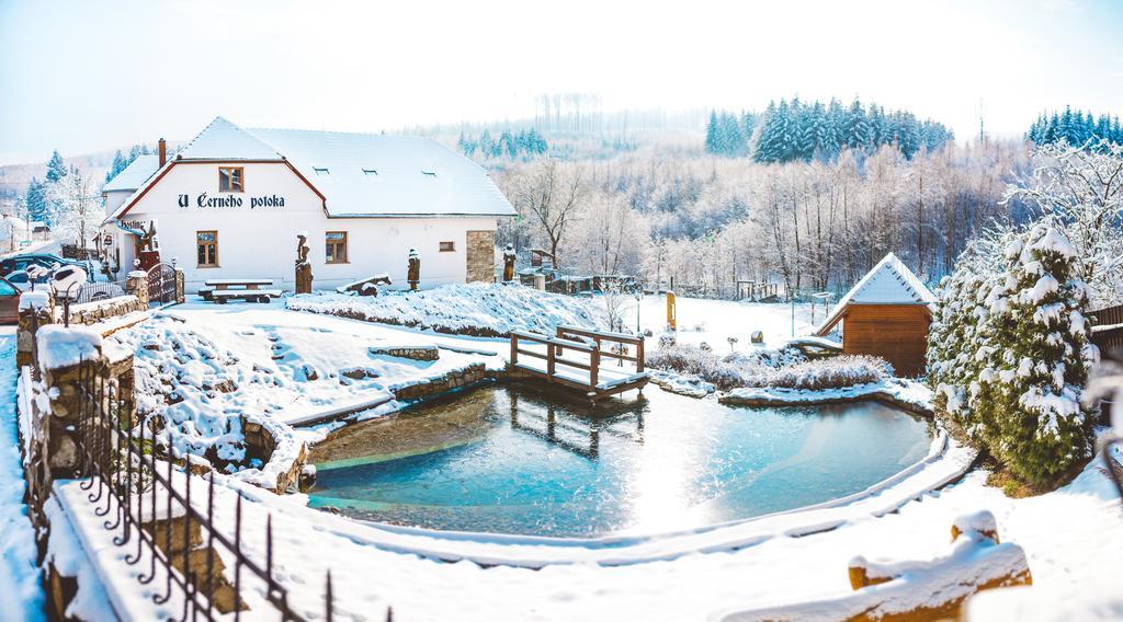 Penzion U Černého Potoka Nová Lhota Exterior foto