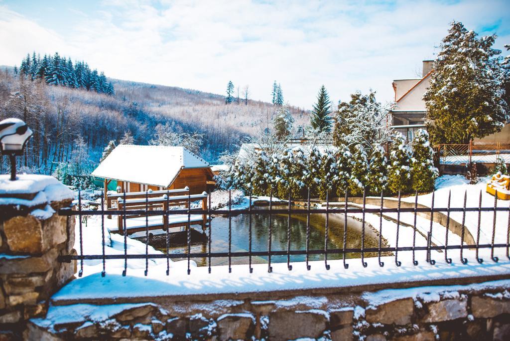 Penzion U Černého Potoka Nová Lhota Exterior foto